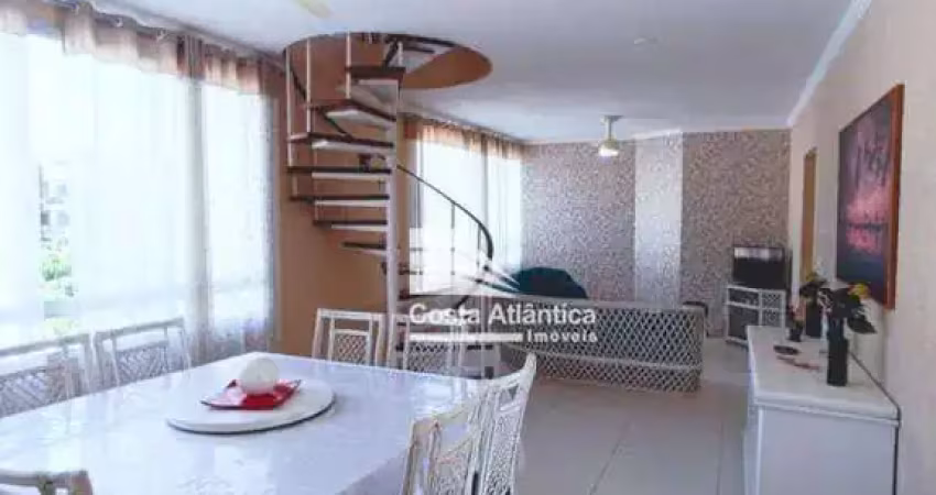 Cobertura com 4 dormitórios à venda, 217 m² por r$ 570.000,00 - enseada - guarujá/sp