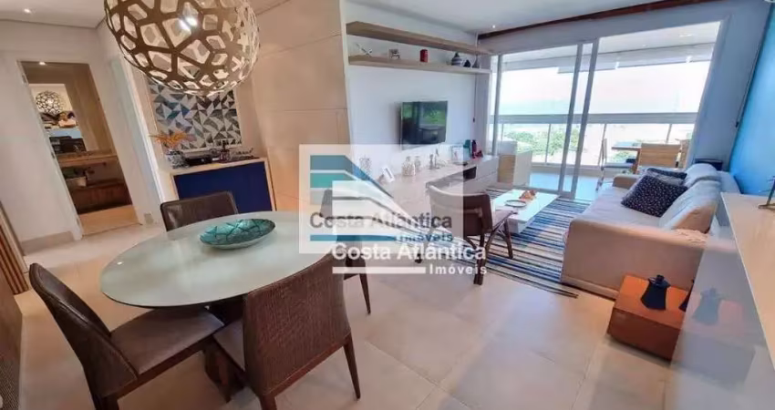 Apartamento com 3 dormitórios à venda, 120 m² por r$ 1.400.000,00 - jardim belmar - guarujá/sp