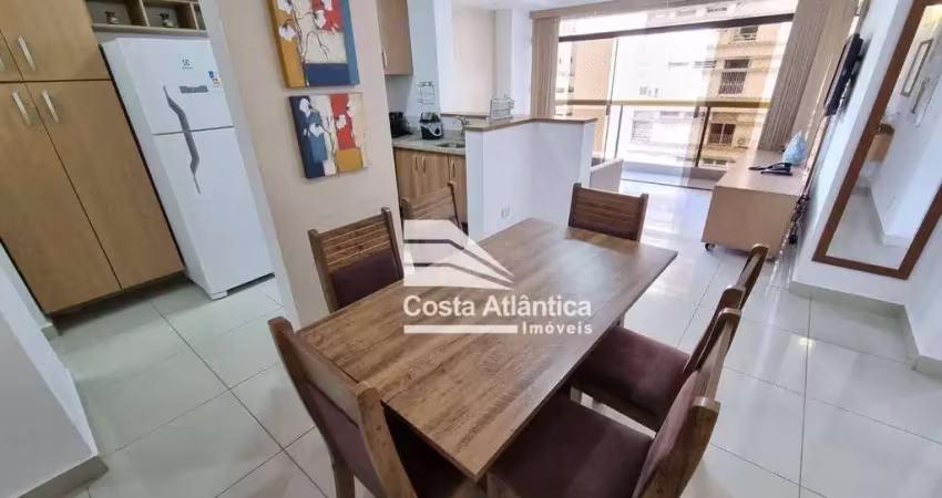 Flat com 2 dormitórios à venda, 84 m² por r$ 500.000,00 - pitangueiras - guarujá/sp