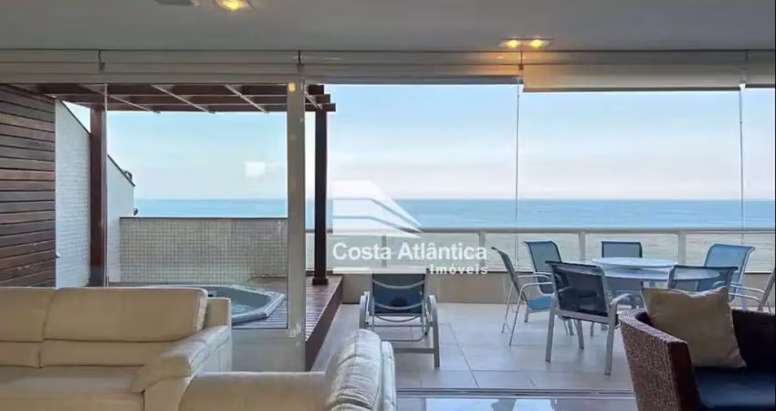 Cobertura com 4 dormitórios à venda, 256 m² por r$ 2.600.000,00 - sorocotuba - guarujá/sp