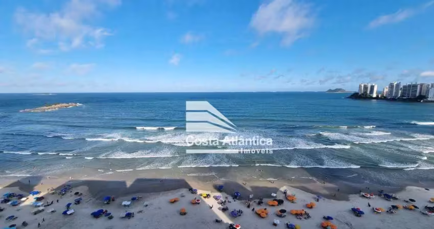Apartamento com 4 dormitórios sendo 1 dependencia de empregada à venda, 188 m² por r$ 1.450.000 - pitangueiras - guarujá/sp