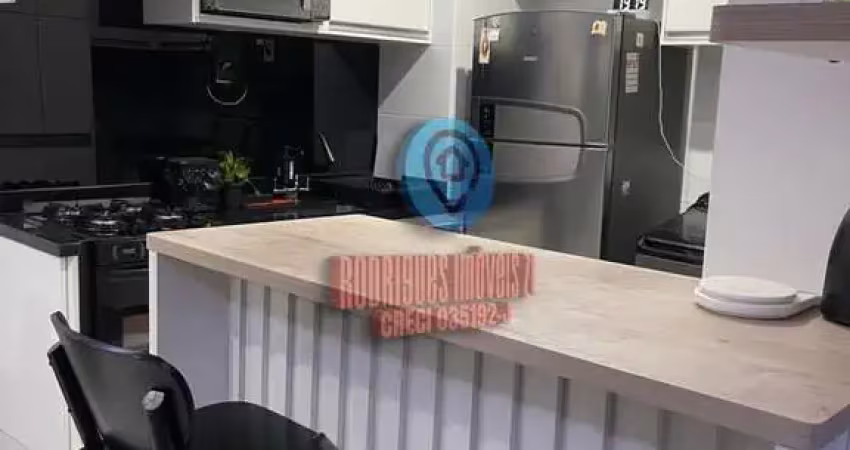 Lindo apartamento planejado á venda com 2 dormitórios, 1 vaga e com 50m² em vila zita por r$ 350.000. imóvel residencial em ferraz de vasconcelos/sp.