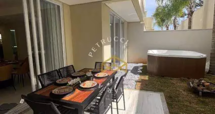 Casa com 4 dormitórios à venda, 210 m² por r$ 1.280.000,00 - loteamento alphaville campinas - campinas/sp
