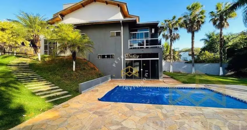Casa residencial à venda, bosque de barão geraldo, campinas - ca2835.