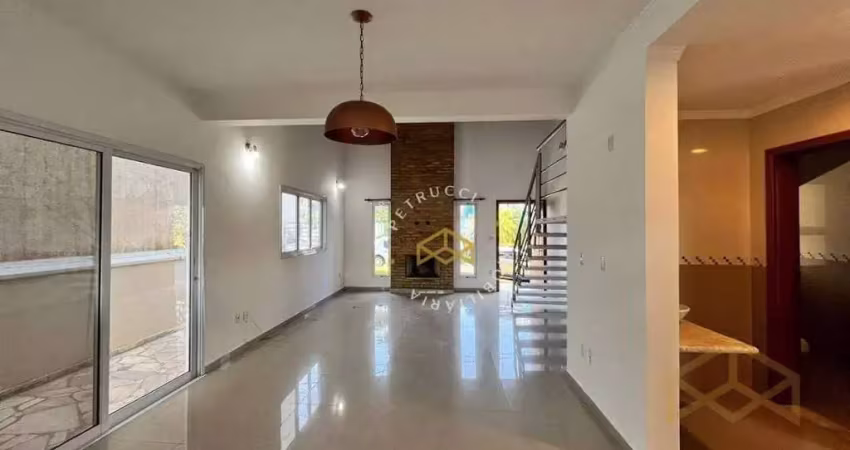 Casa com 4 dormitórios à venda, 248 m² por r$ 1.480.000,00 - condomínio residencial canterville  - valinhos/sp