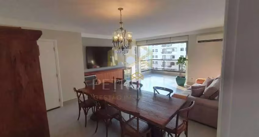 Apartamento com 3 dormitórios à venda, 160 m² por r$ 1.700.000,00 - cambuí - campinas/sp
