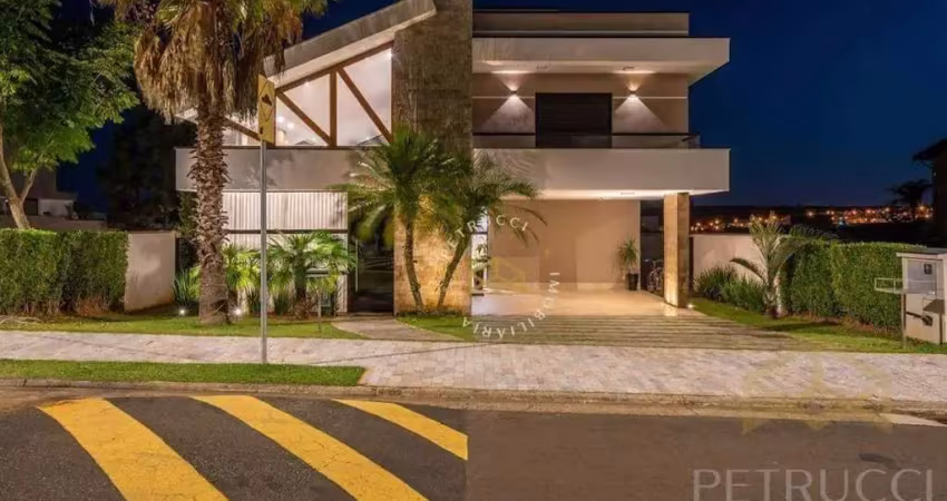 Casa com 4 dormitórios à venda, 472 m² por r$ 4.900.000,00 - alphaville dom pedro - campinas/sp