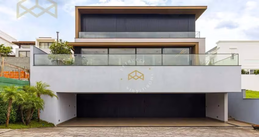 Casa com 4 dormitórios à venda, 414 m² por r$ 6.200.000,00 - alphaville dom pedro 2 - campinas/sp