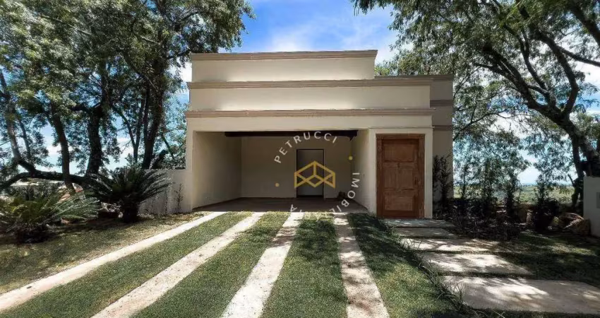Casa com 2 dormitórios à venda, 337 m² por r$ 825.000,00 - loteamento caminhos de san conrado (sousas) - campinas/sp