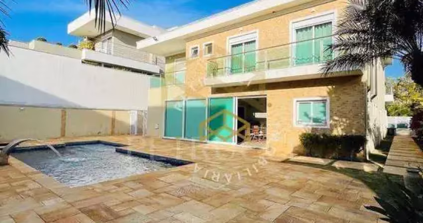 Casa com 4 dormitórios à venda, 437 m² por r$ 4.450.000,00 - loteamento mont blanc residence - campinas/sp