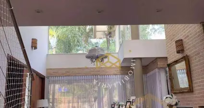 Casa com 4 dormitórios à venda, 495 m² por r$ 3.499.000,00 - condomínio village visconde de itamaracá  - valinhos/sp