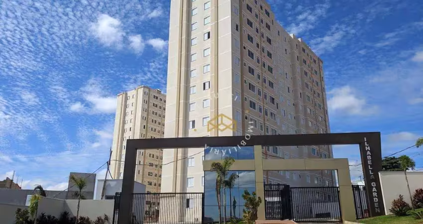Apartamento com 2 dormitórios à venda, 43 m² - parque industrial - campinas/sp