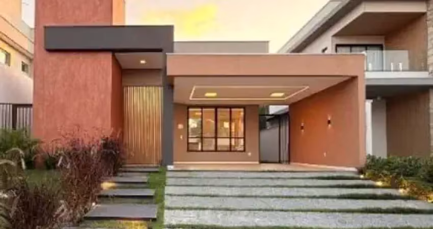 Casa plana com piscina na cidade alpha-eusebio/condominio terras 3!