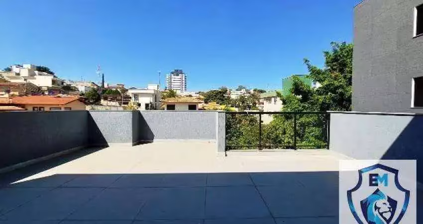 Cobertura para venda em betim, filadélfia, 3 dormitórios, 1 suíte, 3 banheiros, 2 vagas