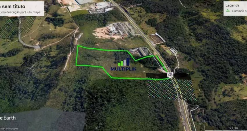 Terreno comercial à venda na br 0,40 km 519, Tropeiros, Esmeraldas