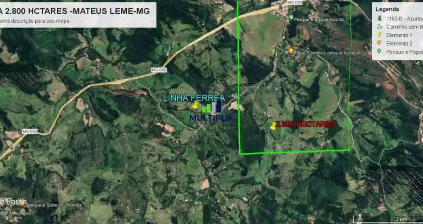 Fazenda à venda na Praça Padre Vilaça, Centro, Mateus Leme
