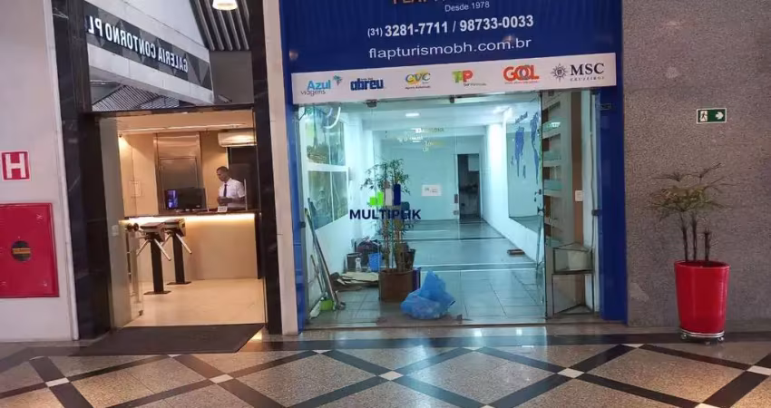 Ponto comercial para alugar na Avenida do Contorno, Lourdes, Belo Horizonte