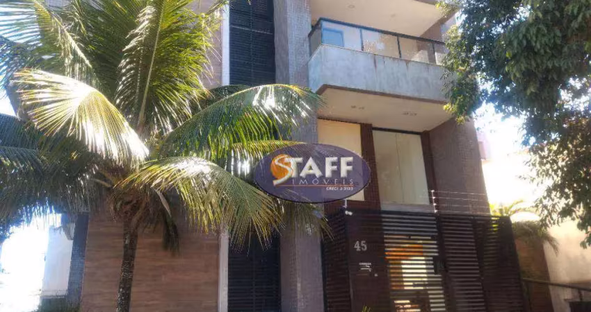 Apartamento com 1 dormitório à venda, 71 m² por r$ 400.000,00 - braga - cabo frio/rj