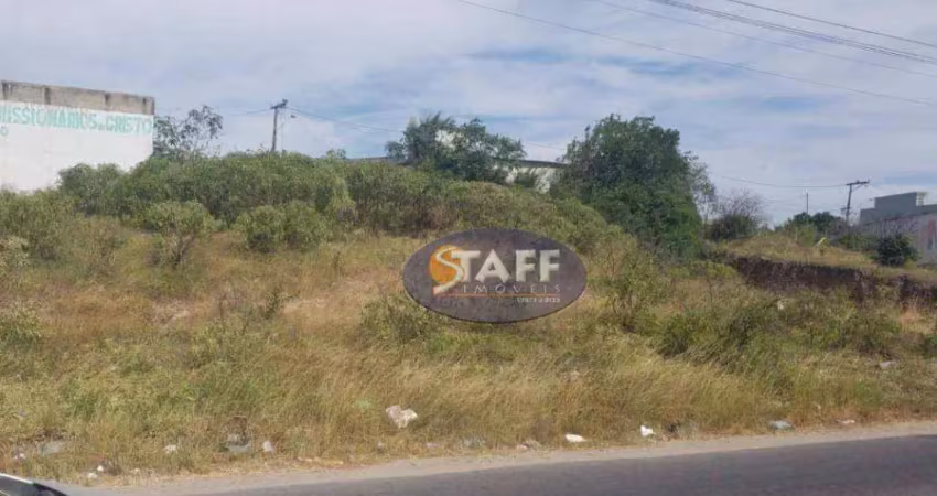 Terreno à venda, 262 m² por r$ 100.000 - estrada da integração - cabo frio/rj