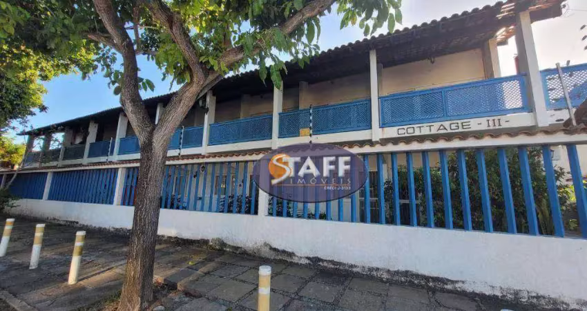 Apartamento com 1 dormitório à venda, 50 m² por r$ 220.000,00 - portinho - cabo frio/rj