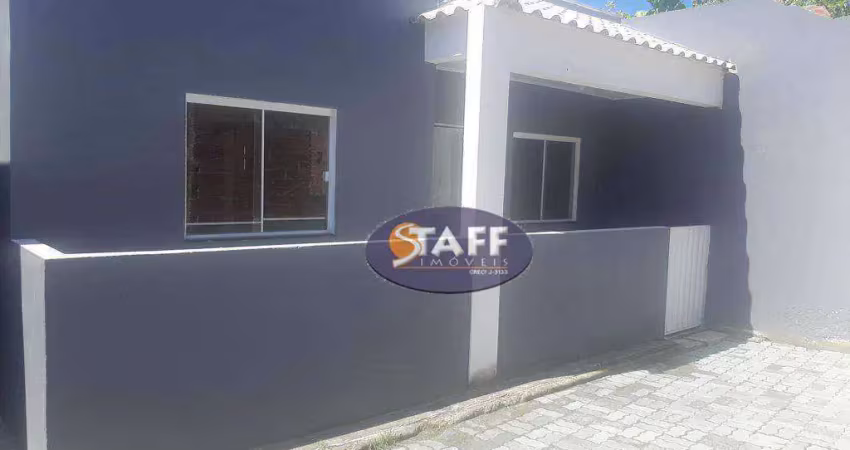 Casa com 2 dormitórios à venda por r$ 200.000,00 - jardim esperança - cabo frio/rj