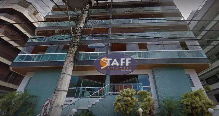 Cobertura com 4 dormitórios à venda, 270 m² por r$ 2.600.000,00 - algodoal - cabo frio/rj
