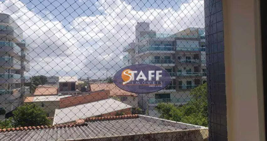 Apartamento com 2 dormitórios à venda, 91 m² por r$ 450.000,00 - braga - cabo frio/rj