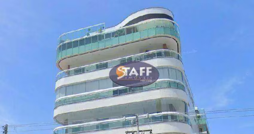 Apartamento com 3 dormitórios à venda, 153 m² por r$ 1.380.000,00 - centro - cabo frio/rj