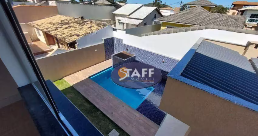 Casa com 4 dormitórios à venda, 223 m² por r$ 1.100.000,00 - guriri - cabo frio/rj