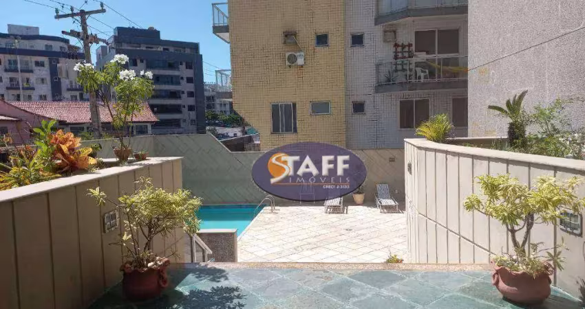 Apartamento com 4 dormitórios à venda, 110 m² por r$ 540.000,00 - braga - cabo frio/rj