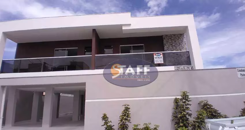 Apartamento com 2 dormitórios à venda, 70 m² por r$ 490.000,00 - parque burle - cabo frio/rj