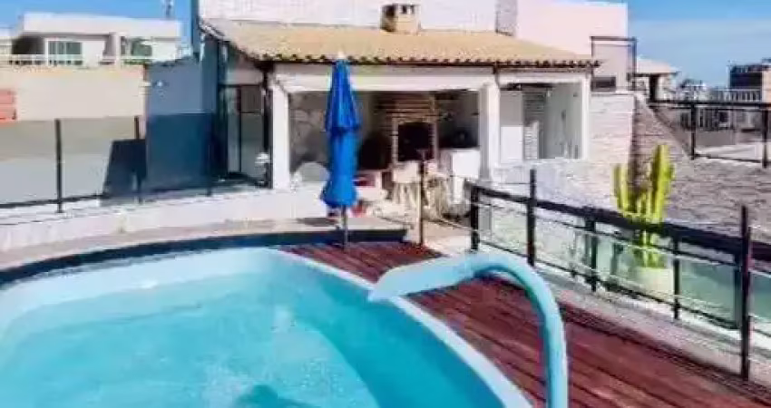 Cobertura com 4 dormitórios à venda, 210 m² por r$ 1.800.000,00 - centro - cabo frio/rj