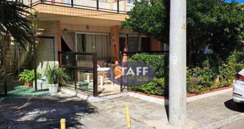 Apartamento com 1 dormitório à venda, 50 m² por r$ 350.000,00 - portinho - cabo frio/rj