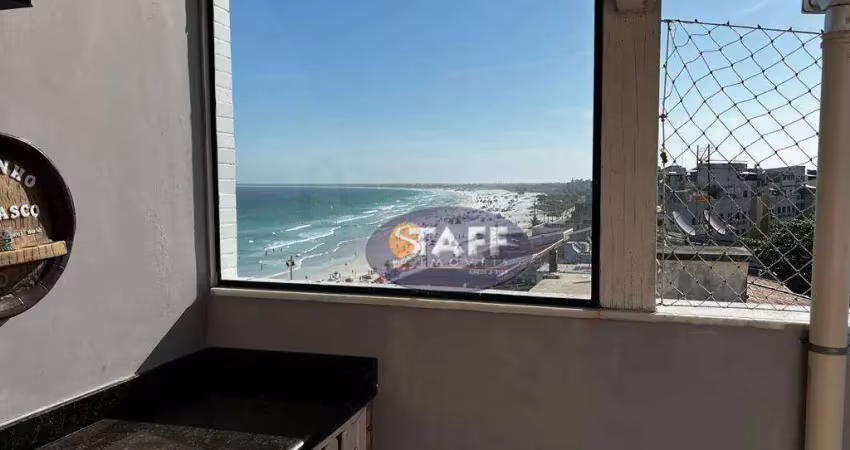 Cobertura com 3 dormitórios à venda, 160 m² por r$ 1.300.000 - praia do forte - cabo frio/rj