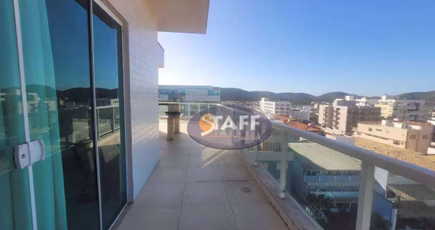 Cobertura com 4 dormitórios à venda, 168 m² por r$ 1.650.000,00 - centro - cabo frio/rj