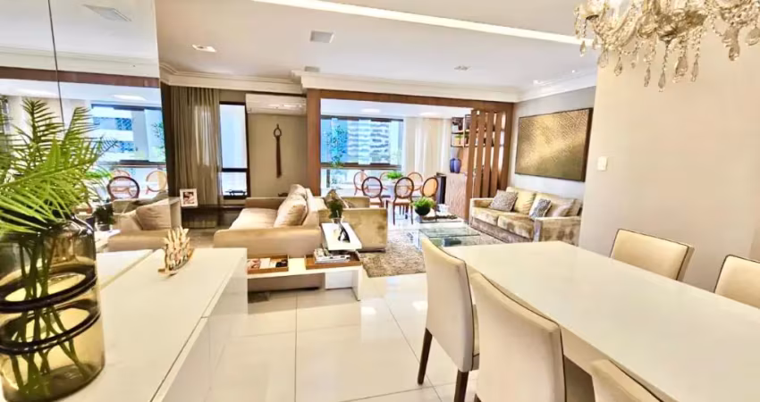 Apto pituba / alto do parque andar baixo finamente decorado 126 m²