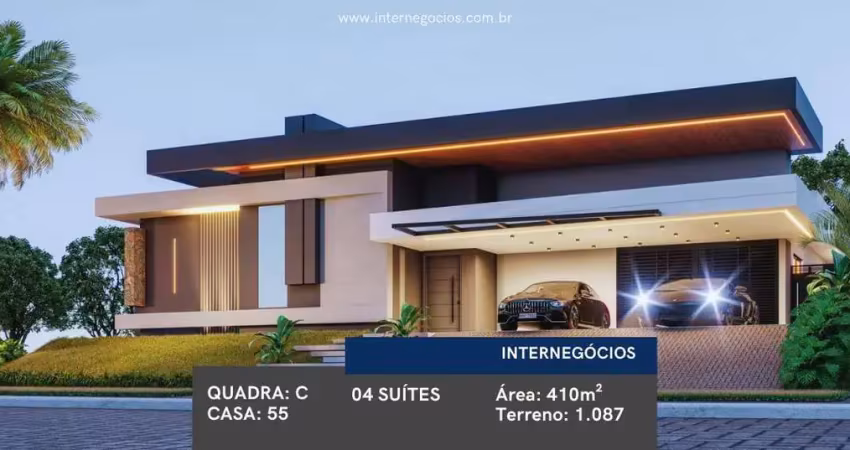 Casa em condomínio fechado com 4 quartos à venda na Estrada Romeirinha, 2413, Jardins de Monet Residence, Maringá