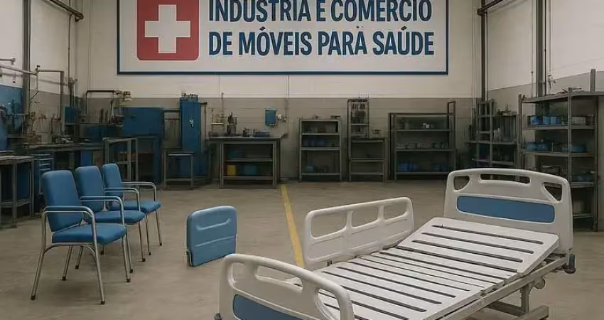 Indústria e varejo integrado de móveis para saúde à venda