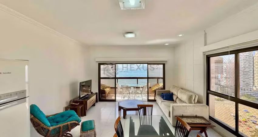 Apartamento à venda na praia das astúrias, na quadra da praia, 3 suítes, 2 vagas, guarujá sp