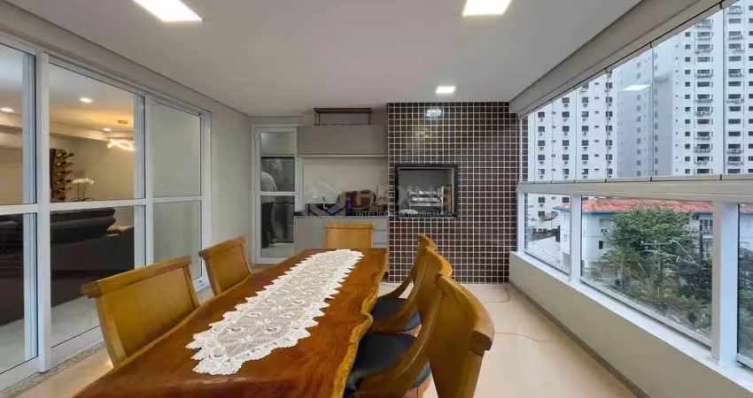 Apartamento com varanda gourmet em prédio novo com lazer na praia das pitangueiras de 3 quartos (3