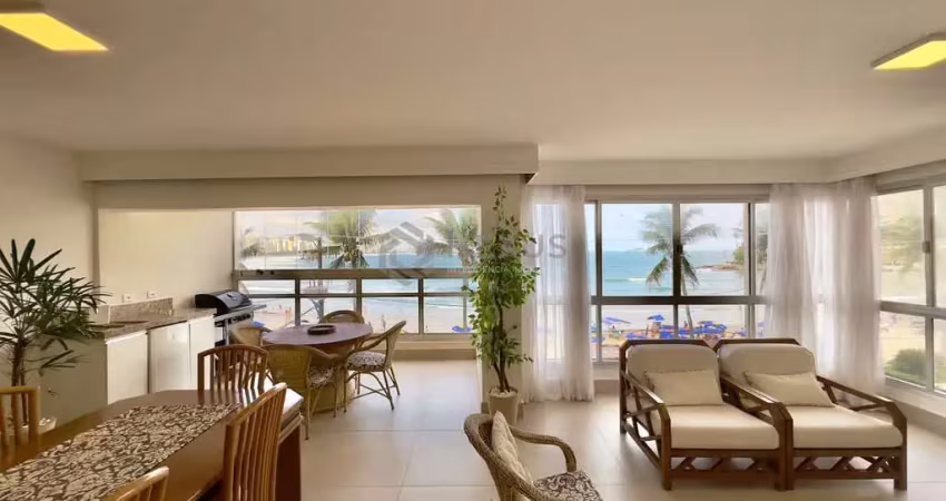 Apartamento à venda na praia das astúrias na beira mar com 4 suítes e 2 vagas