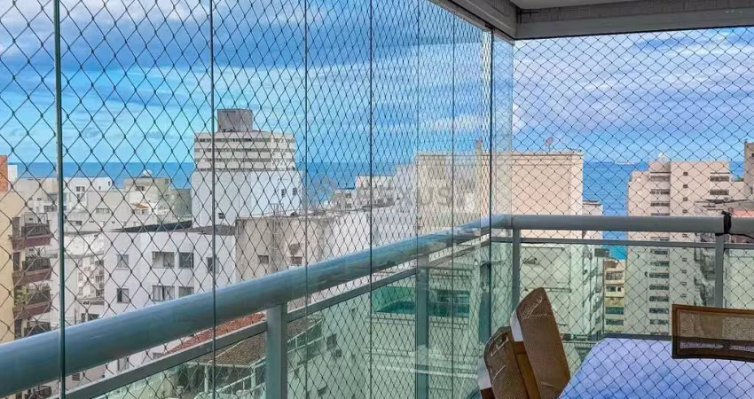 Apartamento com varanda gourmet, vista mar e lazer na praia das pitangueiras - 3 quartos (2 suítes)