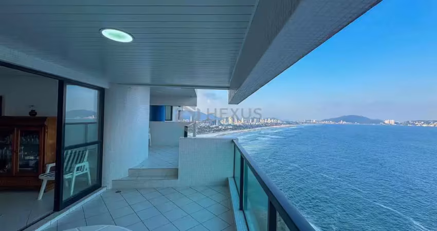Apartamento à venda na praia das pitangueiras na beira mar com varanda gourmet, 3 suítes e 2 vagas.