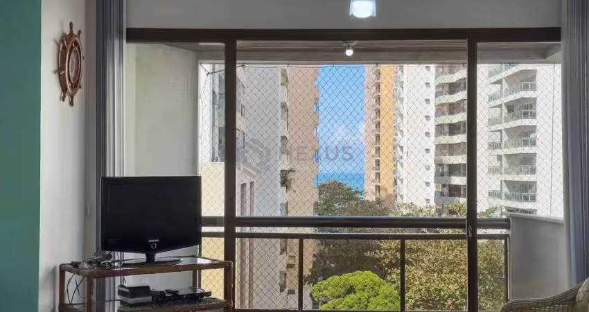 Apartamento com varanda e vista mar na praia das pitangueiras - 3 quartos (1 suíte), 2 vagas, guaru