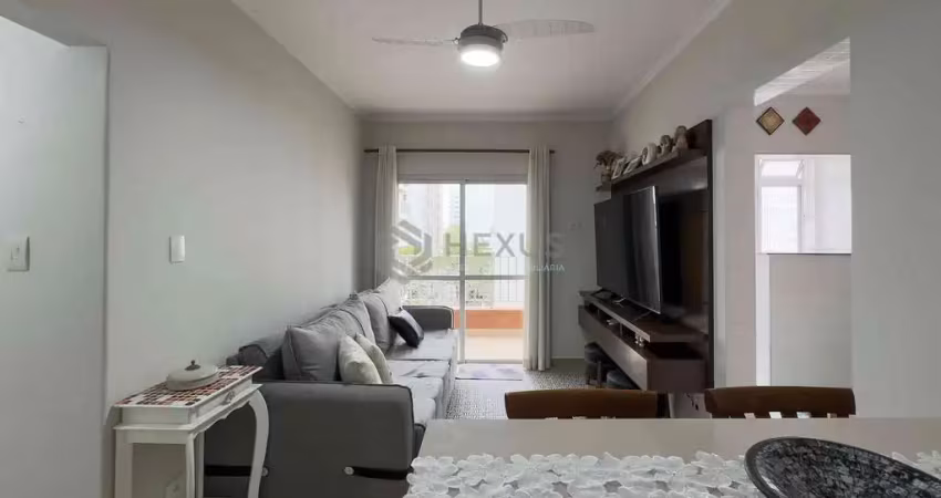 Apartamento com varanda e vista mar a duas quadras da praia das pitangueiras - 1 quarto, 1 vaga, gu
