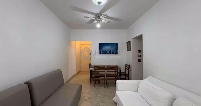 Apartamento na praia das pitangueiras - 1 quarto, 1 vaga, guarujá-sp | hexus inteligência imobiliár