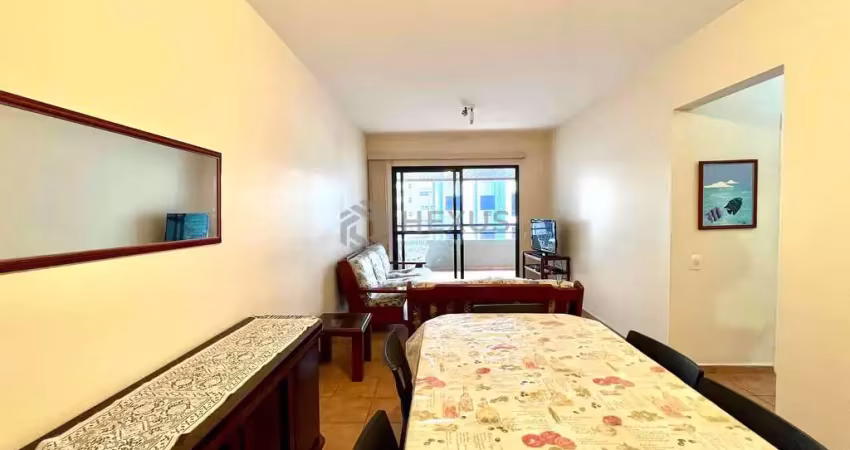 Apartamento com varanda e lazer na quadra mar da praia das pitangueiras, guarujá-sp - 3 quartos (1