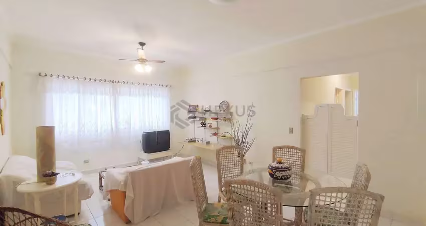 Apartamento com vista livre, mobiliado, uma quadra da praia das asturias, guaruja | hexus