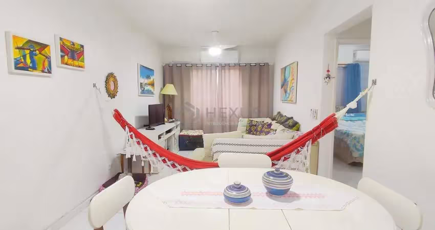 Apartamento reformado e mobiliado com lazer na praia das asturias, guaruja | hexus