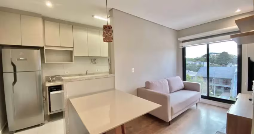 Apartamento com 1 quarto  para alugar, 36.17 m2 por r$3400.00  - vila izabel - curitiba/pr